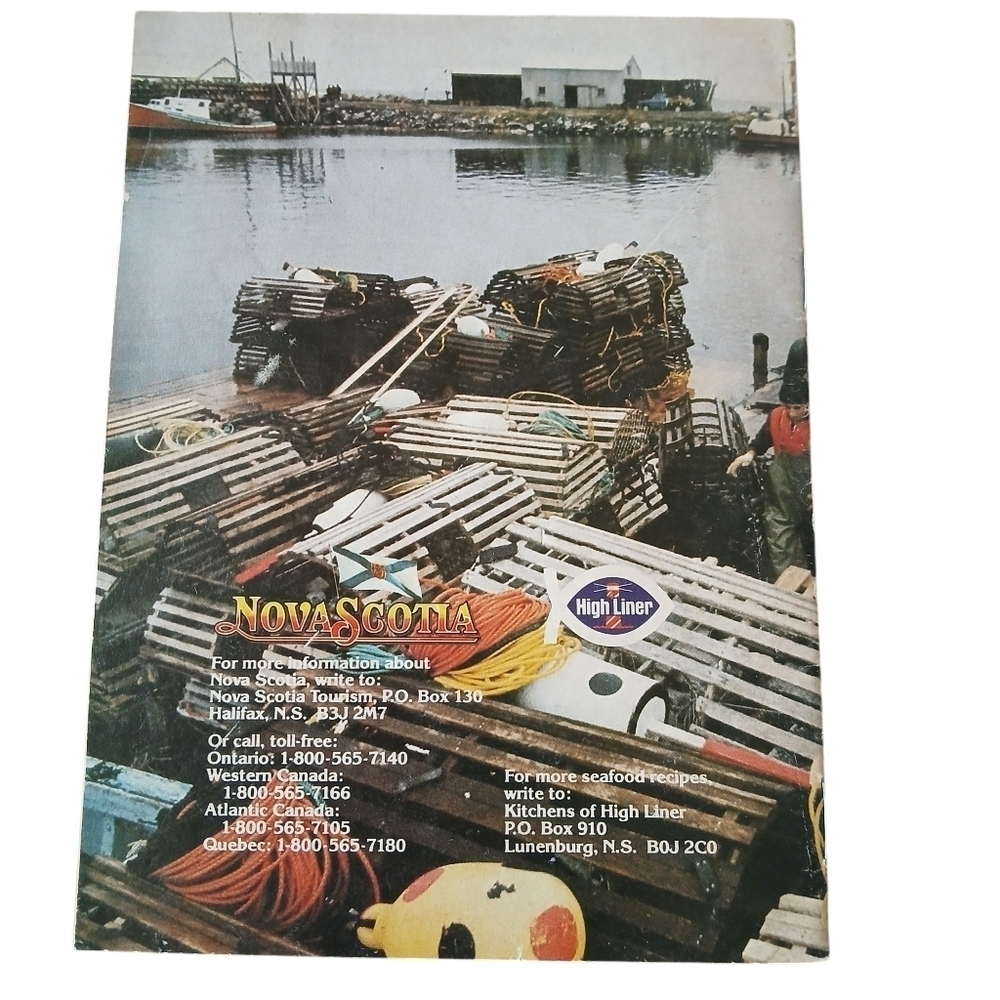 Nova Scotia High Liner Tourist Brochure on Favorite Fish Dishes Colorful 1975 - Picture 4 of 11